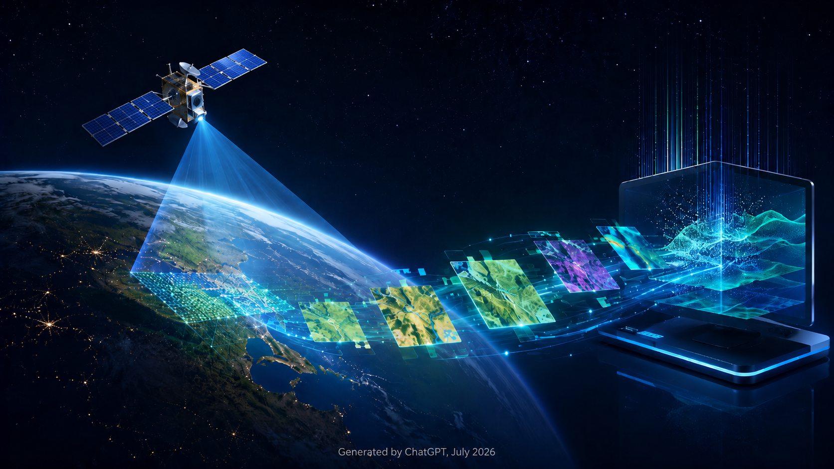 image from Optimising the data path for Earth-observation inference at scale